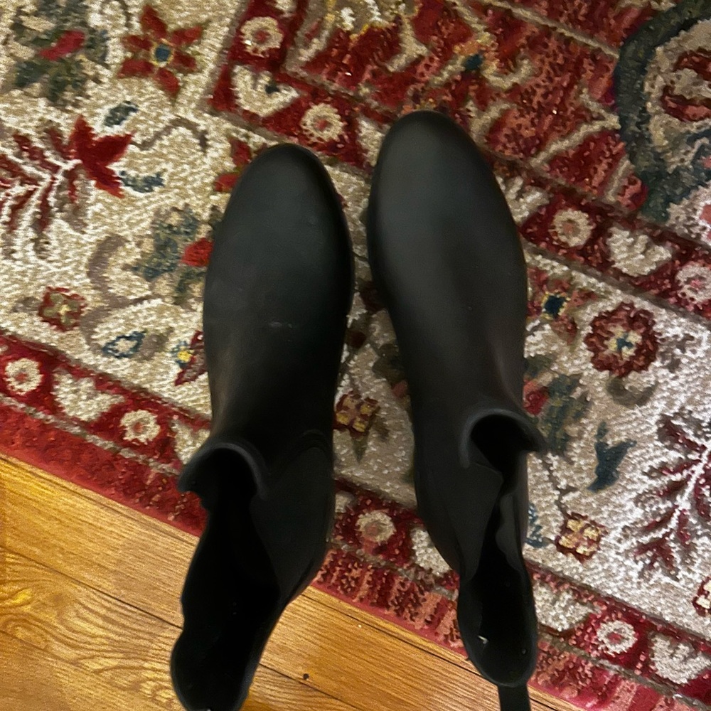 Jeffrey Campbell Black Ankle Boots
